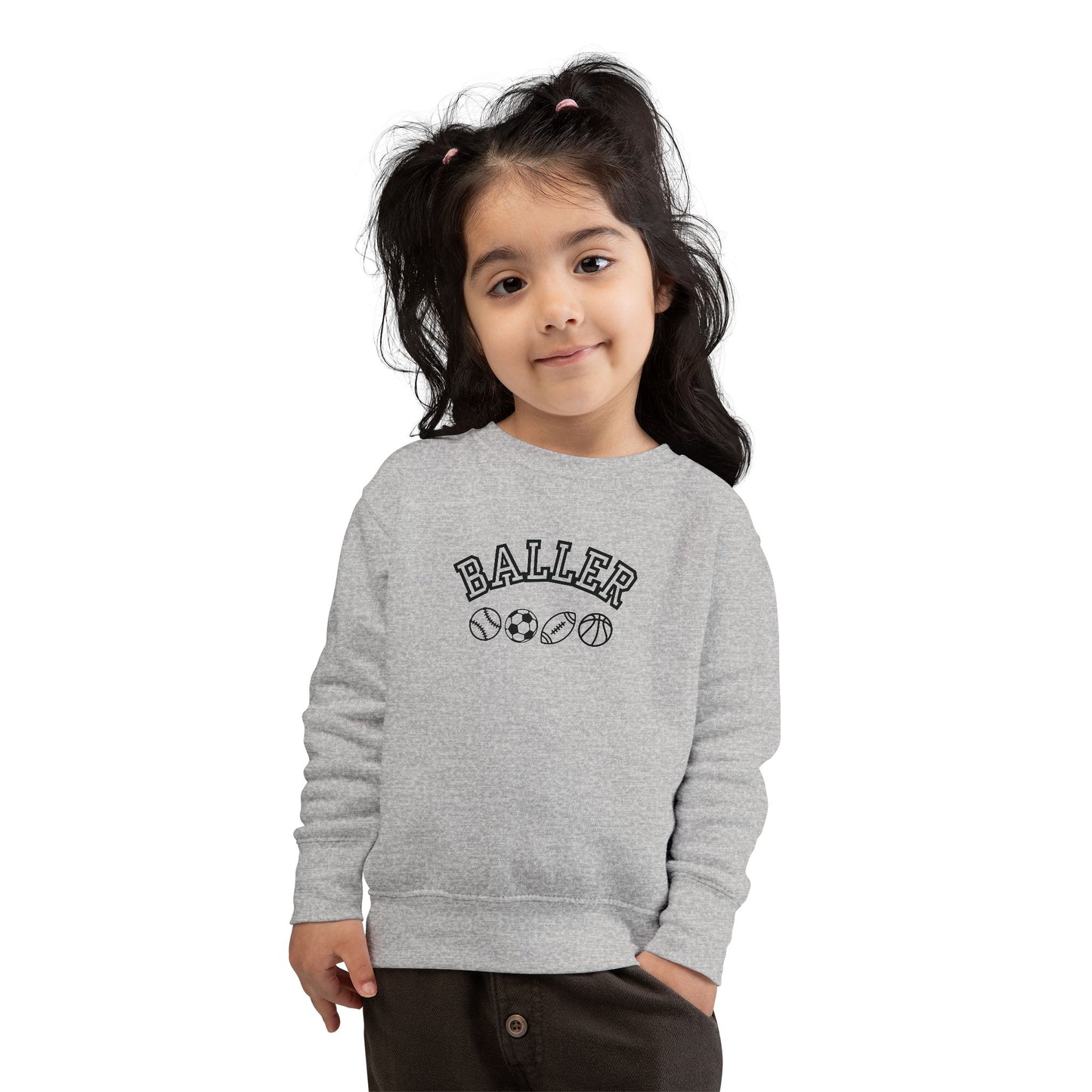 Kids BALLER Crew Sweatshirt