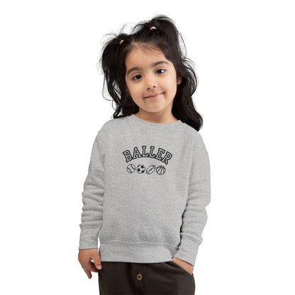 Kids BALLER Crew Sweatshirt