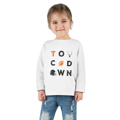 Kids TOUCHDOWN Long Sleeve Tee - The TN Edit