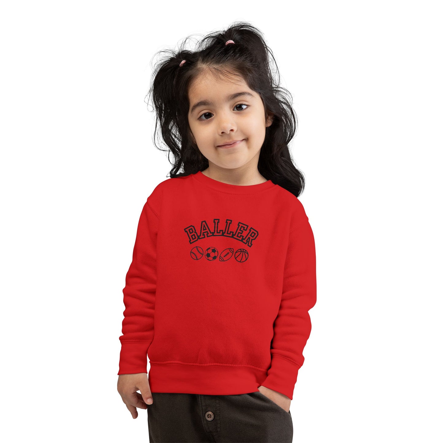 Kids BALLER Crew Sweatshirt