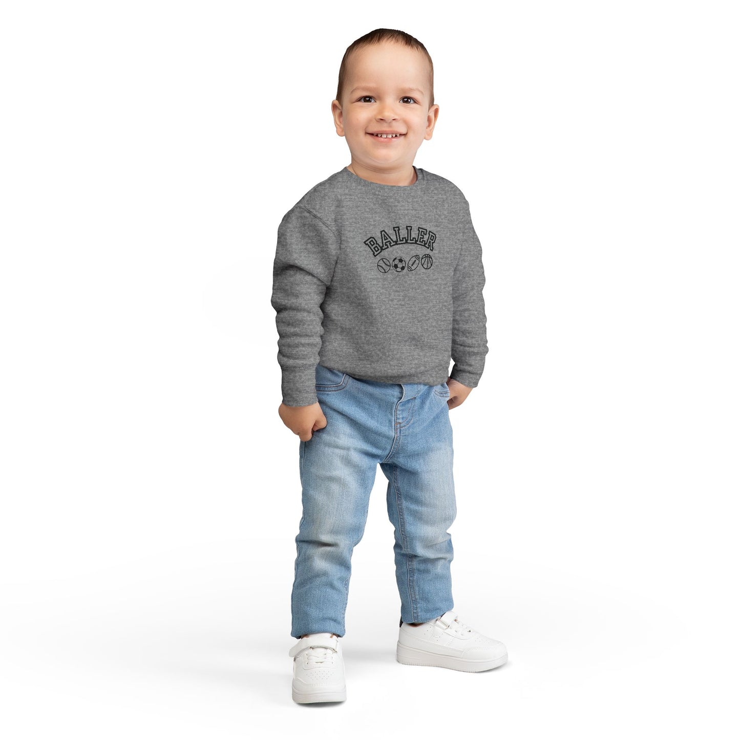 Kids BALLER Crew Sweatshirt