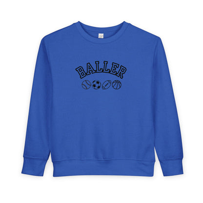 Kids BALLER Crew Sweatshirt