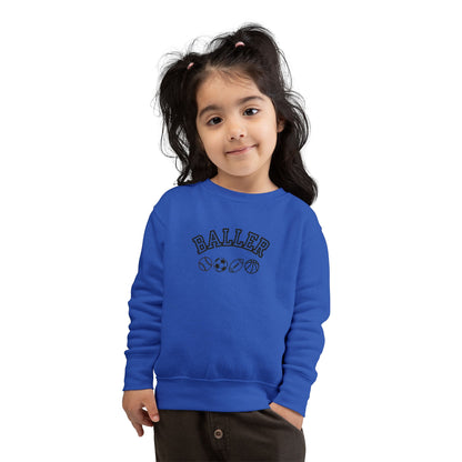 Kids BALLER Crew Sweatshirt