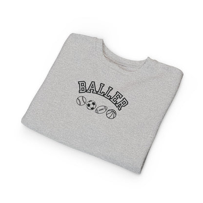 Kids BALLER Crew Sweatshirt