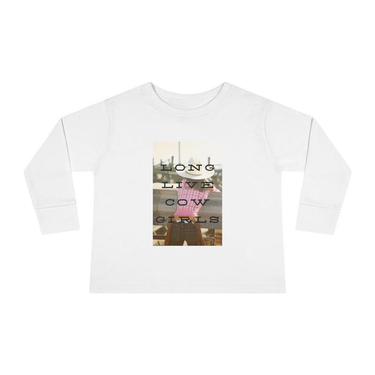 Girls COWGIRLS Long Sleeve Tee - The Rodeo Edit