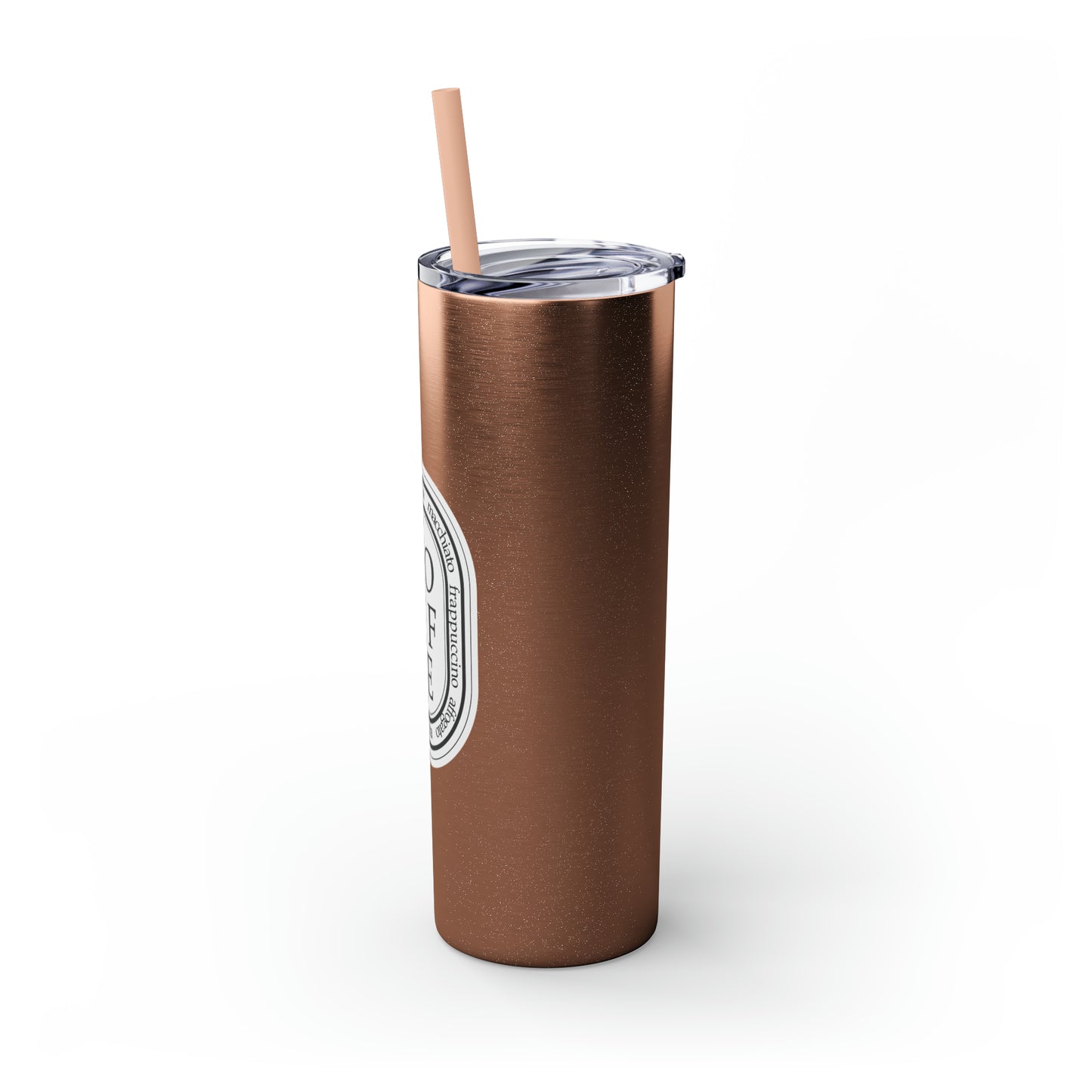 COFFEE Skinny 20oz Tumbler with Straw