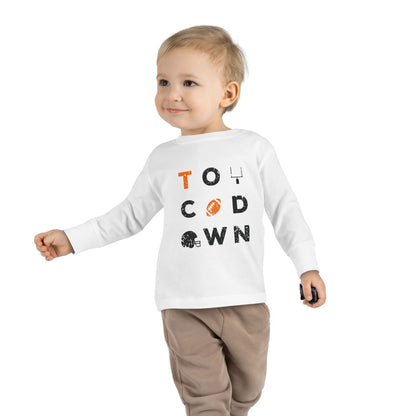 Kids TOUCHDOWN Long Sleeve Tee - The TN Edit