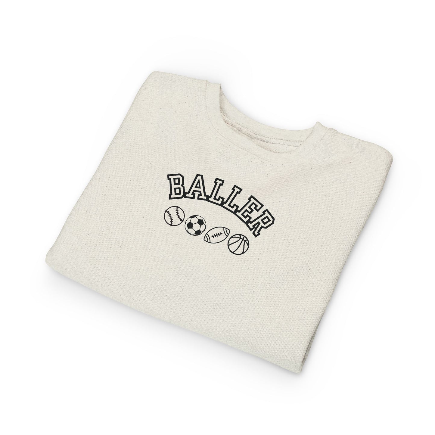 Kids BALLER Crew Sweatshirt