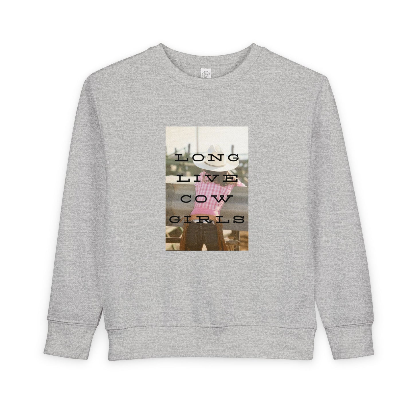 Girls COWGIRLS Crew Sweatshirt - The Rodeo Edit
