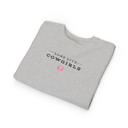 Girls COWGIRLS Crew Sweatshirt