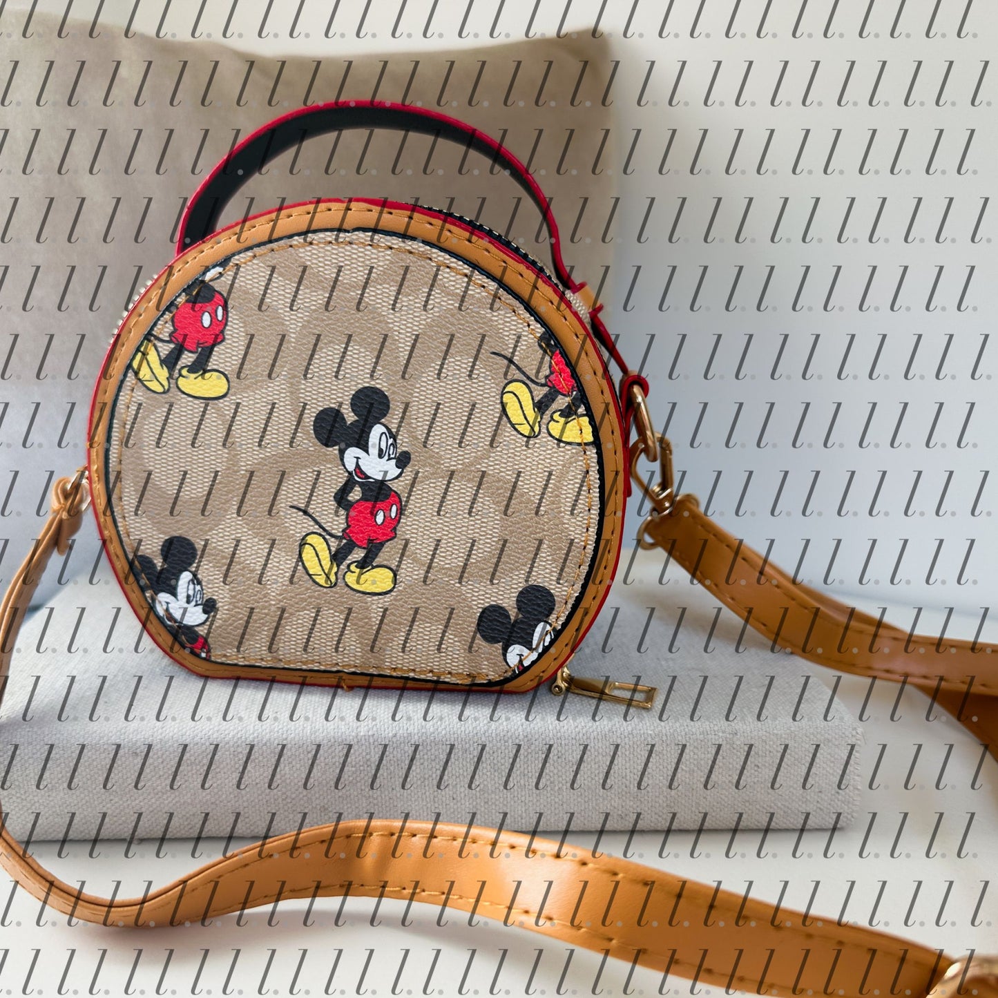 Mini Round Character Handbag | The Melbourne by little luxe