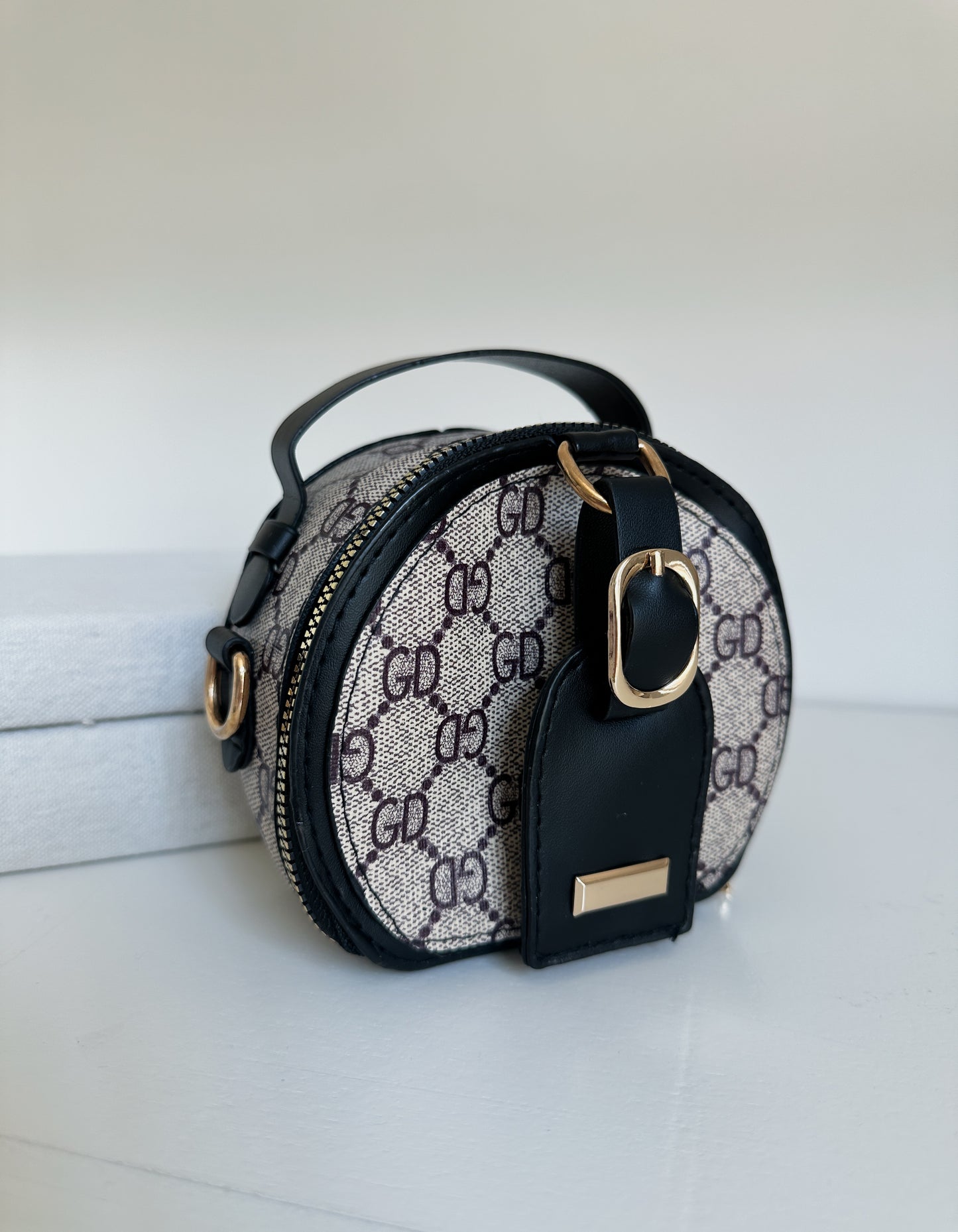 Mini Round GG Kids Purse | The Amsterdam by little luxe