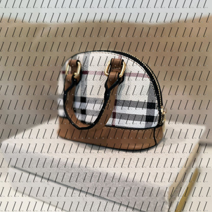 Plaid Mini Girls Handbag | The Dublin by little luxe