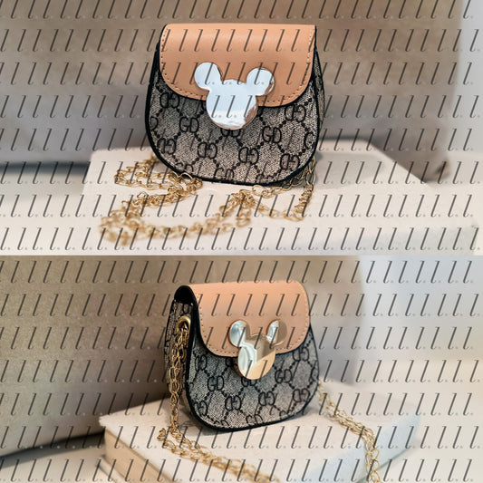 Micro Gold Character Kids Purse | The Tampa by little luxe