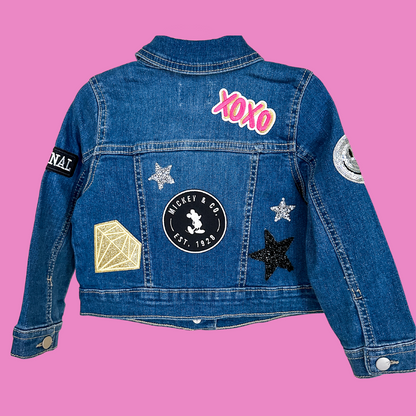 Toddler Patchwork Denim Jacket | 2T