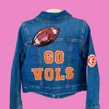 Girls Patchwork Denim Jacket | 5T