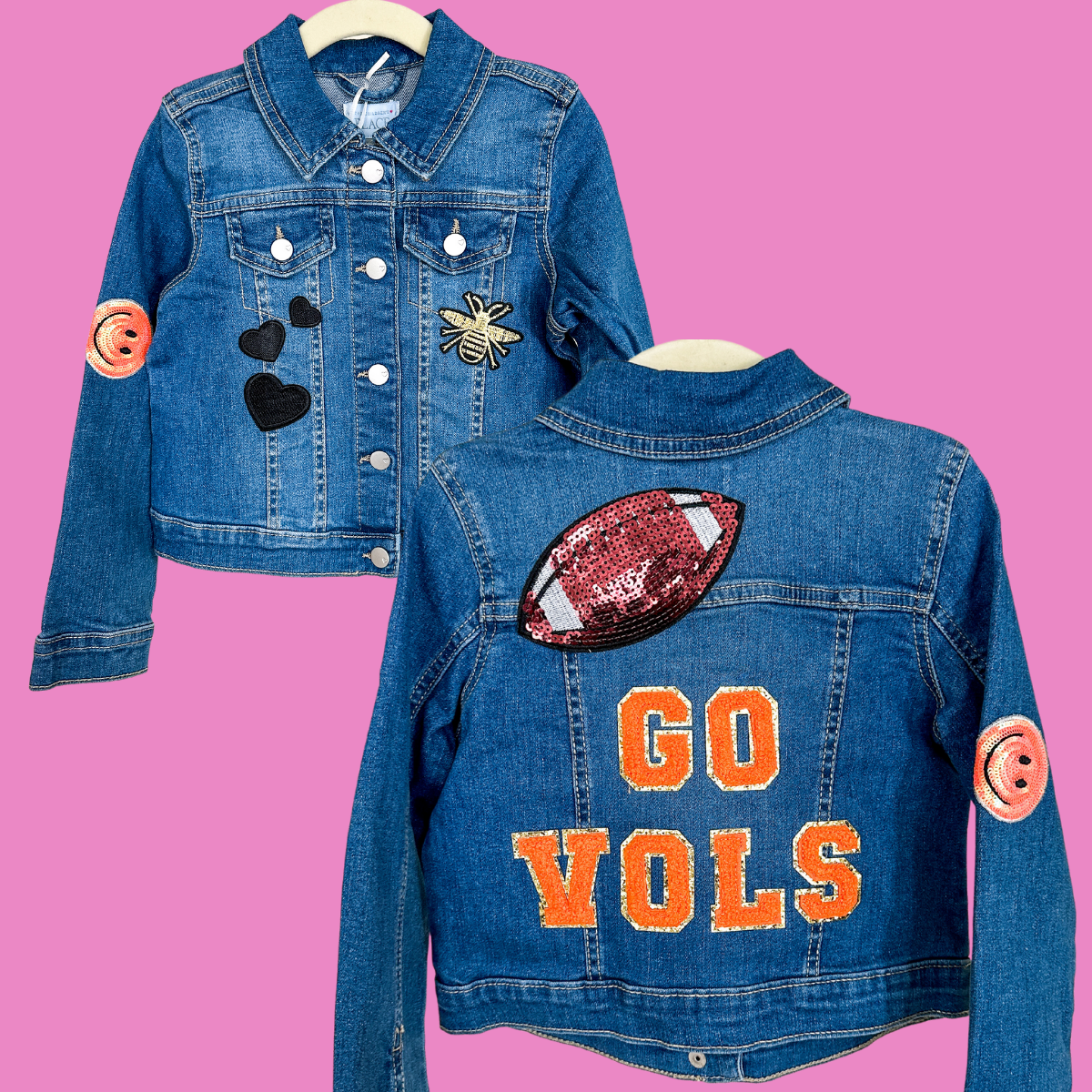 Girls Patchwork Denim Jacket | 5T