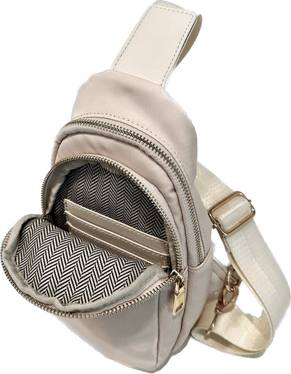 Nylon Crossbody Chest Sling Bag