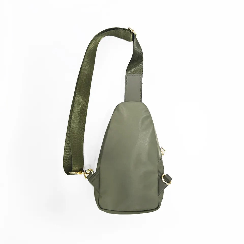 Nylon Crossbody Chest Sling Bag