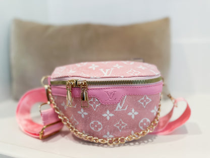 Malibu Pink Kids Bum Bag little luxe by Standout Designs