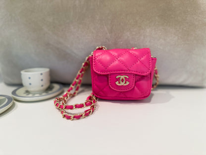 New York Mini Kids Purse in Pink little luxe by Standout Designs